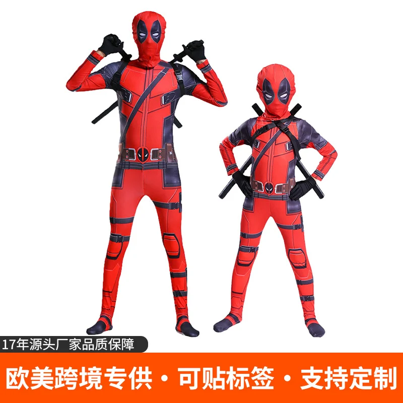 Deadpool Print Bodysuit